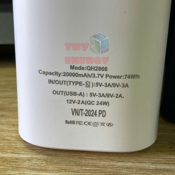 sạc dự phòng 20000 mah